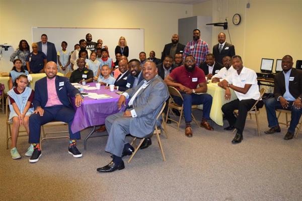 story time with pastors attendees  